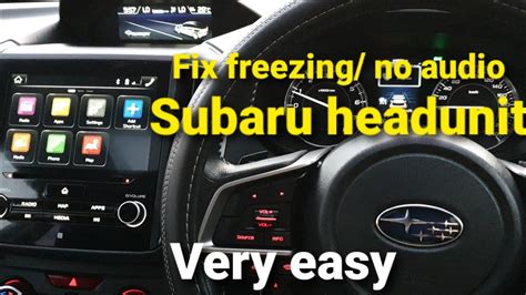 How To Reset Subaru Radio