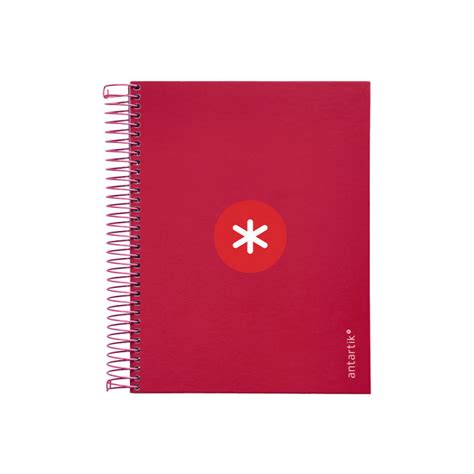 Cuaderno Espiral Liderpapel A Micro Antartik Tapa Forrada H Gr