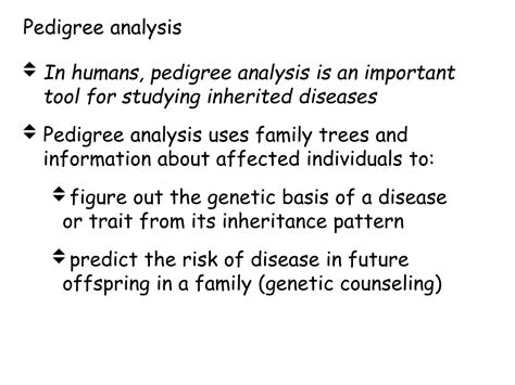 Ppt Understanding Sex Linked Traits And Pedigree Analysis Powerpoint Presentation Id