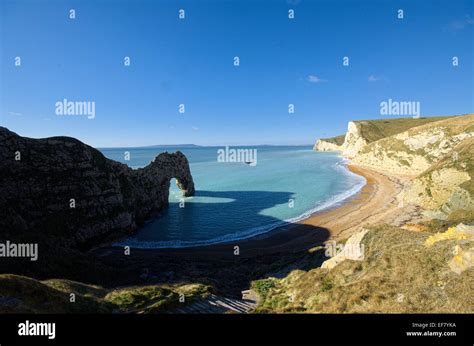 Durdle Door Jurassic Coast Dorset Stock Photo Alamy