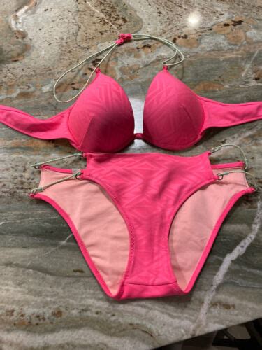 VICTORIAS SECRET Barbie Pink Bikini Gem