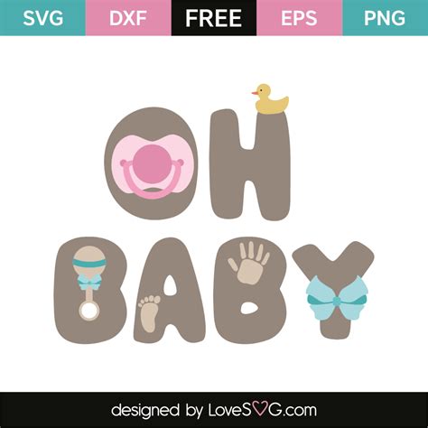 OH Baby Free Printable