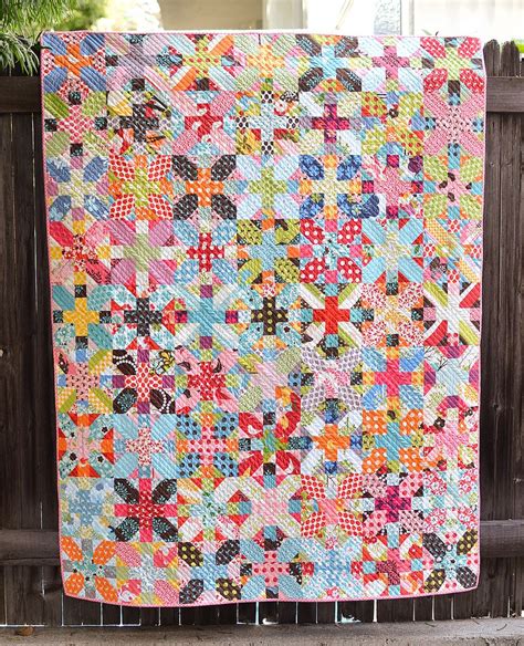 X And Quilt Front Blogged Here Ericajackman Flickr Quilting