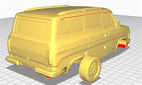 FORD TRANSIT MK2 3D PRINTABLE FOR SALE CGTrader