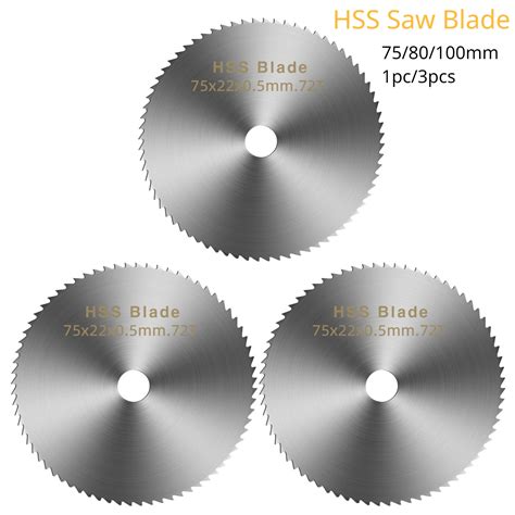 Mm Pcs Hss Circular Saw Blade Disc Mini Small Millingcutter