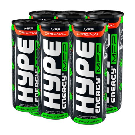 Hype Energy Mfp 250ml Original Pack 6 Unidades Technutrition