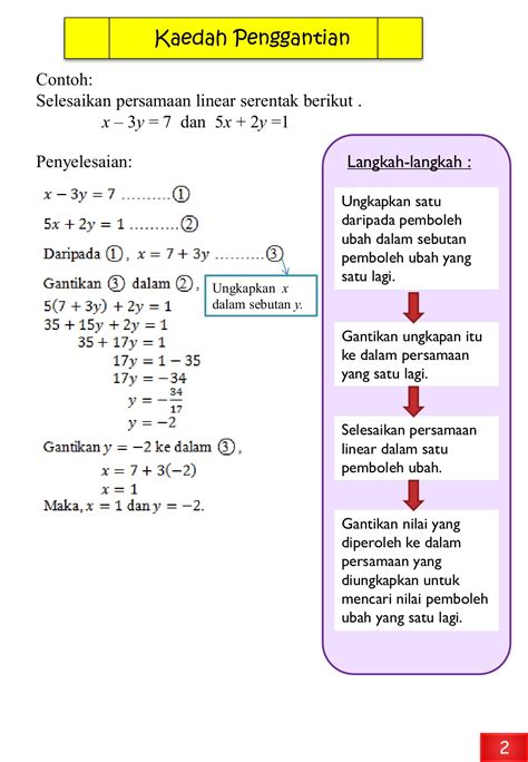 Latihan Matematik Tingkatan 1 Persamaan Linear Matematik Kssm Ting 1