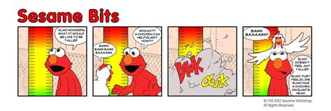 Elmo Comic Strip | Elmo, Comic strips, Pbs