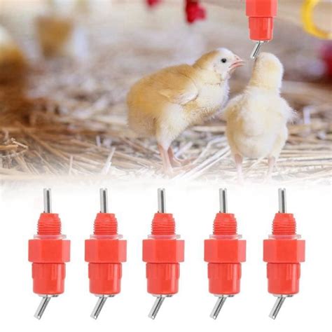 Eiffel 30 Pcs Abreuvoir À Poulet Automatique Valve Type Volaille