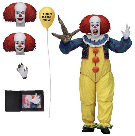 1990 IT Pennywise Ultimate Version 2 7 Scale Action Figure Pennywise