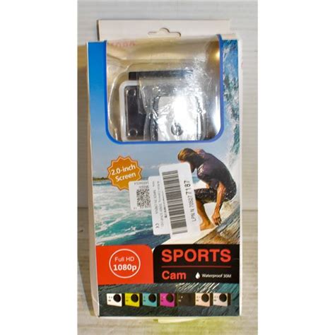 NEW REPACKED 1080P SPORTS CAM - WATERPROOF 30M