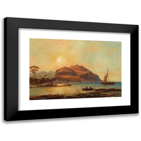 Josef Carl Berthold Püttner 14x11 Black Modern Framed Museum Art Print