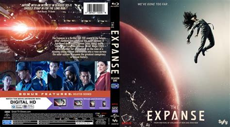 The Expanse Season One Blu Ray Custom Cover The Expanse Scenes