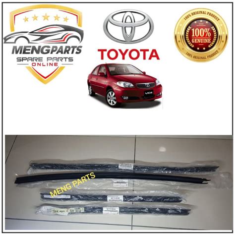 Original Toyota Vios Ncp Y Y Door Inner Moulding Door Glass