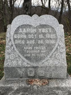 Aaron Yost 1825 1898 Mémorial Find a Grave