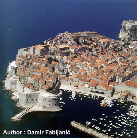 Bird Eye Views over Dubrovnik Old Town