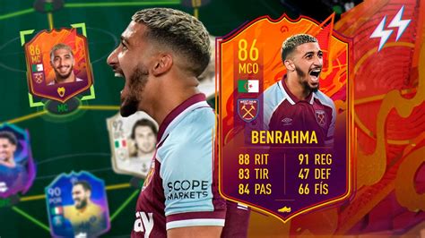 REGALITO BENRAHMA 86 HEADLINERS REVIEW FIFA 22 ULTIMATE TEAM YouTube