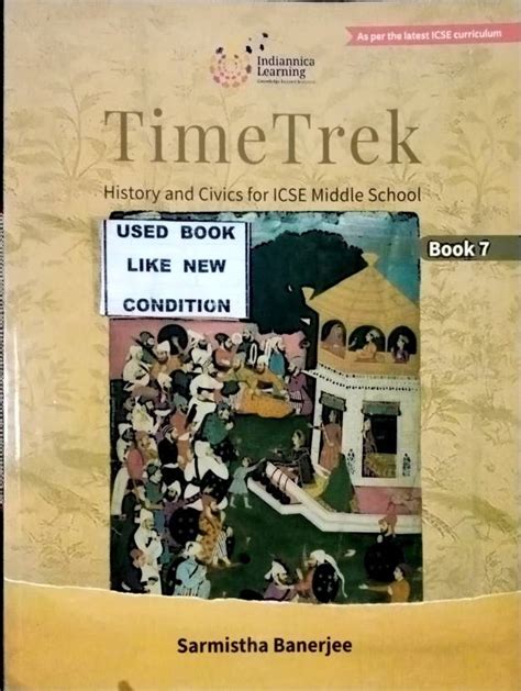 Time Trek History And Civics Fir Icse Middle School 7 Old Book Buy