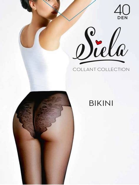 Колготы Den женские Siela Bikini Collant р Черные в интернет магазине