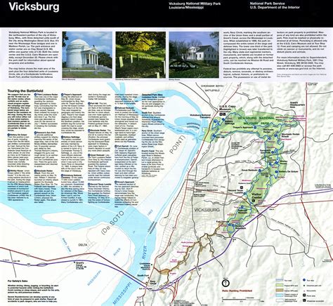 Park Maps And Brochure Vicksburg National Military Park U S