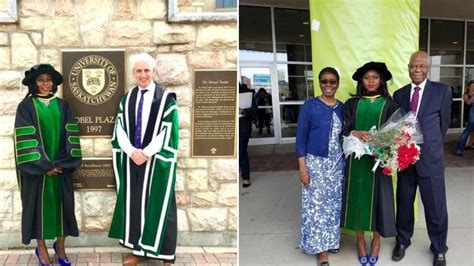 Nigerian lady who hawked pepper becomes first-ever black to bag PhD ...