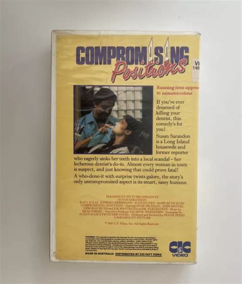 Compromising Positions Vhs Cic Taft Video Big Box Ex Rental Tape