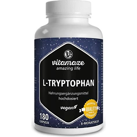 L Tryptophan Capsules Vitamaze Vitalabo Online Shop Europe