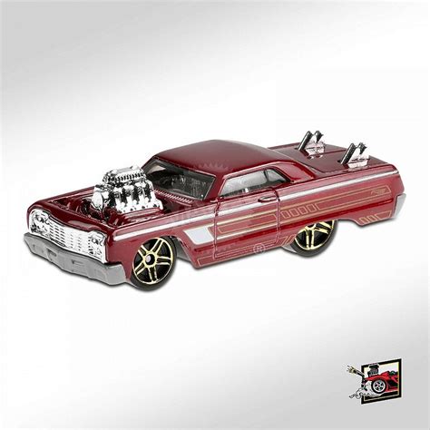 Carro Colecionável Hot Wheels 64 Chevi Impala Planeta Nerd Geek