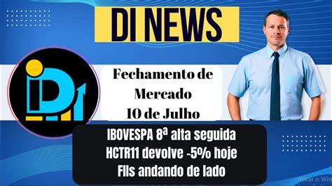 Hctr Hoje Foi Maior Queda Di News Fechamento De Mercado De