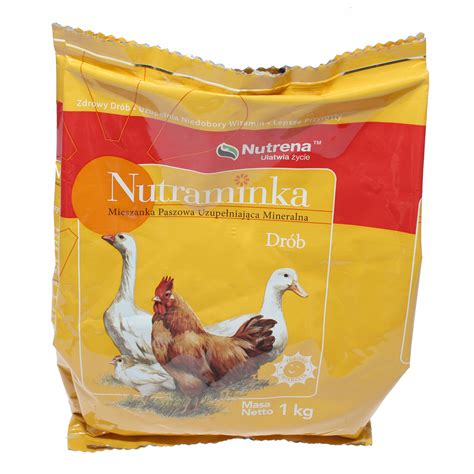 Nutraminka witaminy do paszy dla kur perliczek 1kg Cena 12 26 zł