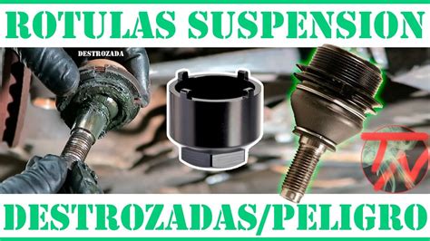 Como Cambiar ROTULA De SUSPENSION Rota Con Y Sin EXTRACTOR YouTube