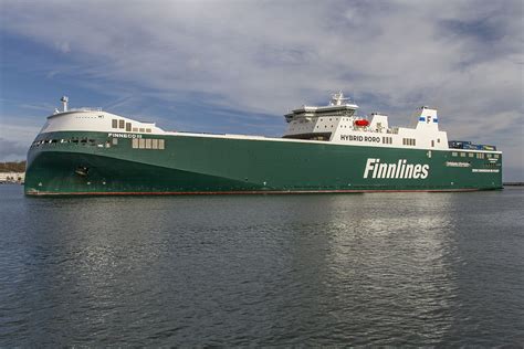 Hybrydowy Super Ro Ro Armatora Finnlines W Gdyni Portalmorski Pl