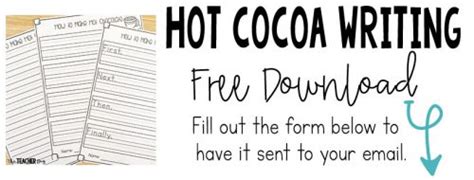 How To Make Hot Chocolate Writing The Teacher Bag
