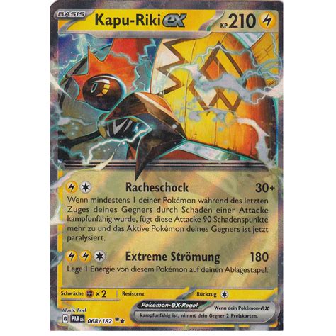 Kapu Riki Ex PAR 068 182 Deutsch HolonCardshop