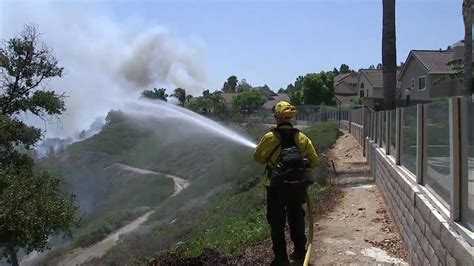 Corona Brush Fire Evacuations Lifted After Flames Get Dangerously