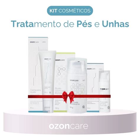 Kit Cuidado Com Os Pés E Unhas Profissional Ozoncare Philozon Bcmed