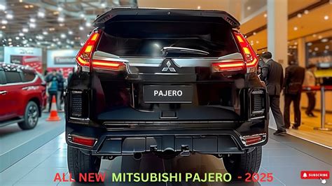 2025 All New Mitsubishi Pajero Sport Powerful Engine Luxurious And