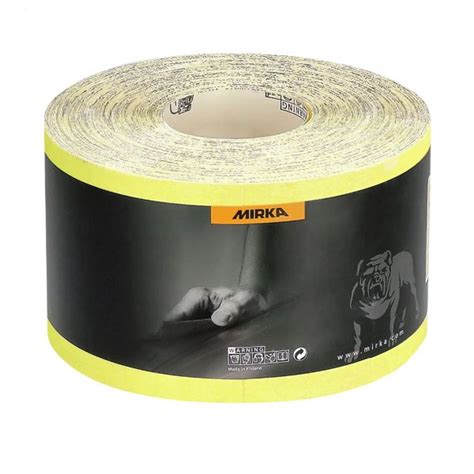 Mirka Hiomant 50m Roll 60 Grit Yellow Oxide Sandpaper Dvs Power Tools