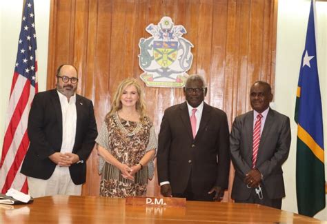 US SENATOR BLACKBURN PAYS COURTESY VISIT ON PM SOGAVARE My SIG