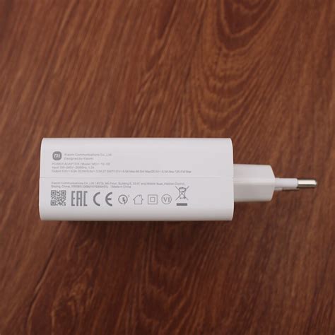 W Turbo Fast Charger Adapter Eu Plug Fast Charging For Xiaomi Mi