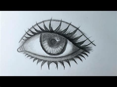 Cách Vẽ Con Mắt đơn giản bằng bút chì | How To Draw a simple eye with pencil | Kim Chi Art ...