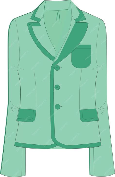 Premium Vector Womens Multi Color Blazer Tech Pack Technical Drawing