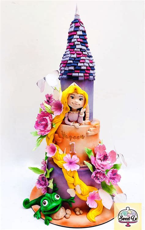 Rapunzel Birthday Cake Ideas Images Pictures