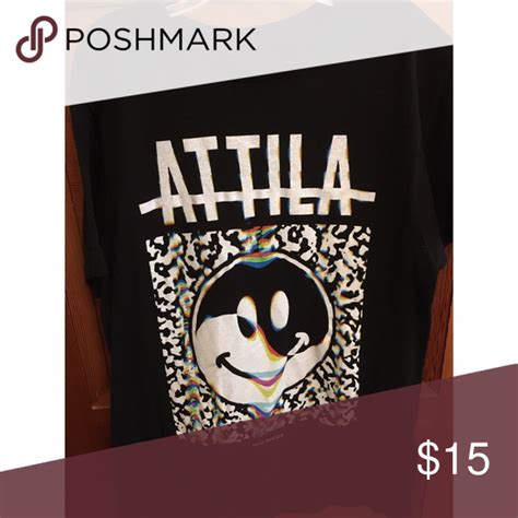 Hot Topic Attila Band Merch T Shirt Fake Friends | Band merch, Hot ...