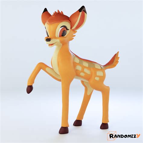 Free 3d File Bambi Fanart 🦌・object To Download And To 3d Print・cults