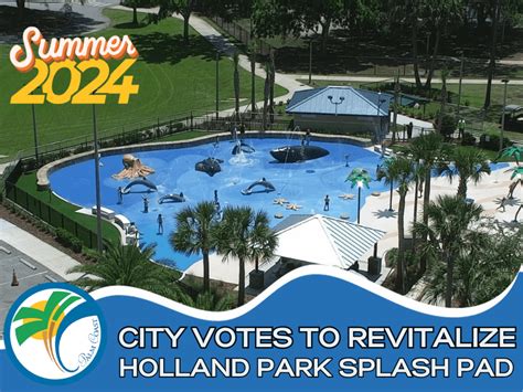 City Of Palm Coast Votes To Revitalize James F Holland Memorial Park