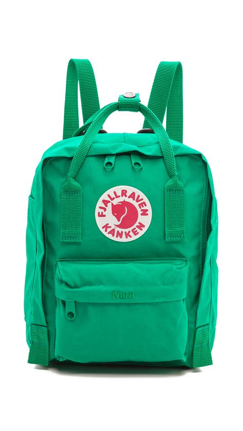 Fjallraven Kanken Mini Backpack In Teal Blue Lyst