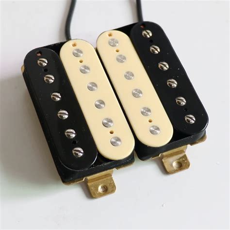 Donlis Alnico Ii Magnet Electric Guitar Humbucker Pickup In Zebra Color