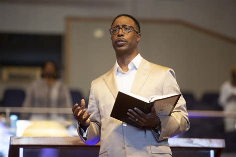 Black Pastor Preaching