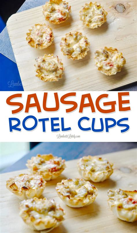 Sausage Phyllo Cups Artofit